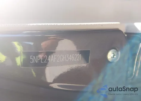 2016 Hyundai Sonata Se из США, поврежденный, VIN 5NPE24AF2GH346221